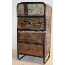 Recycled Industrial Drawer Cabinet